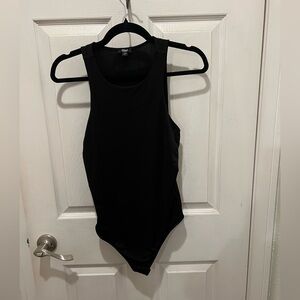 Express Black Body Contour Top